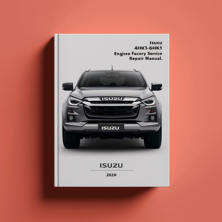 Isuzu Engine 4HK1-6HK1 Factory Service Repair Manual