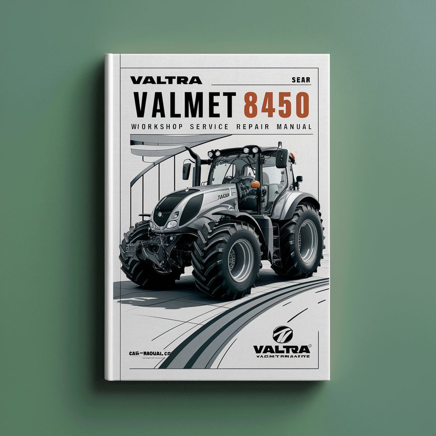 Valtra Valmet 8450 Traktor Werkstatt Reparatur Servicehandbuch