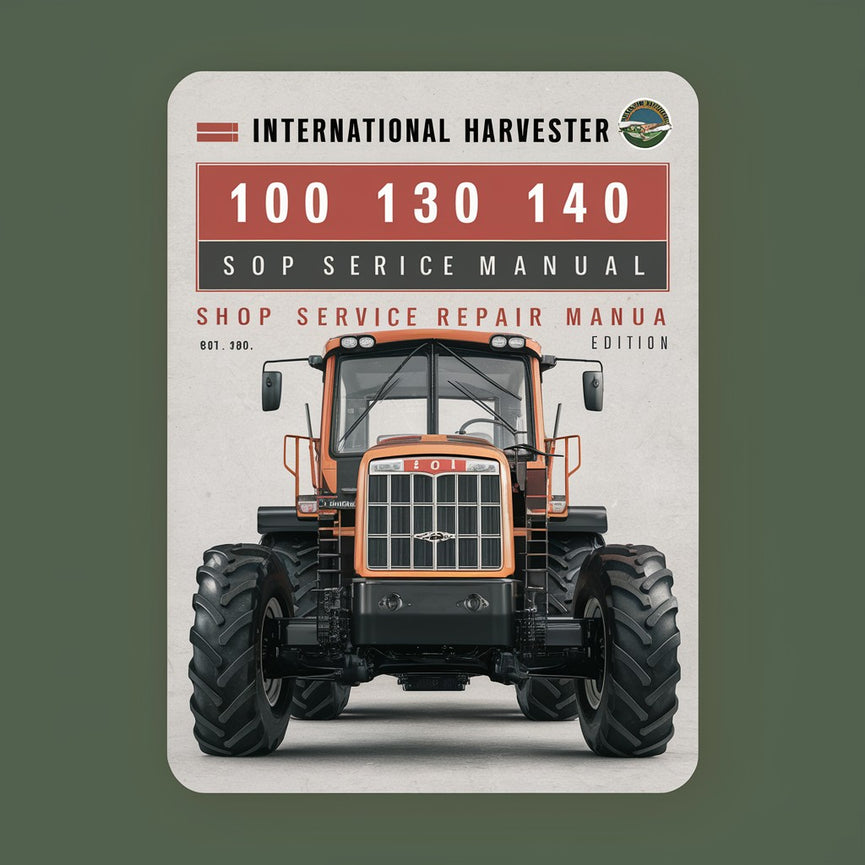 International Harvester 100 130 140 200 Series Shop Service Repair Manual