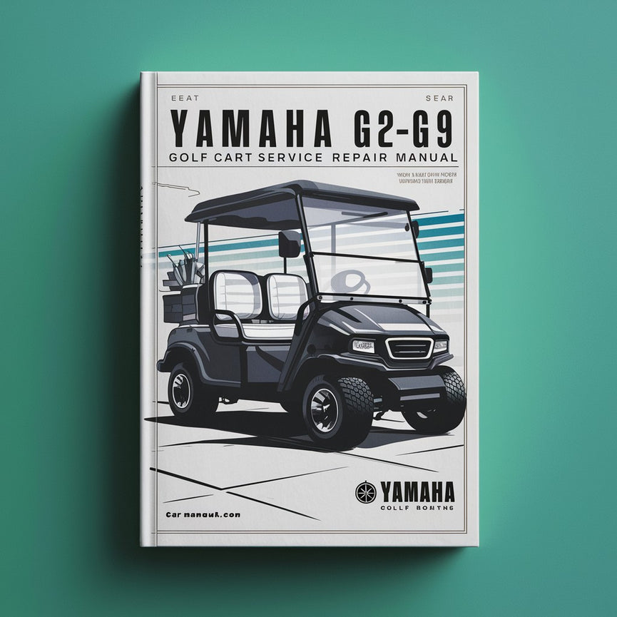 Manual de reparación del servicio del carrito de golf Yamaha G2-G9 Descargar PDF