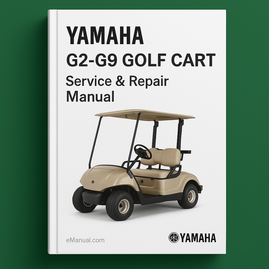 Yamaha G2-G9 GOLF CART Service Repair Manual
