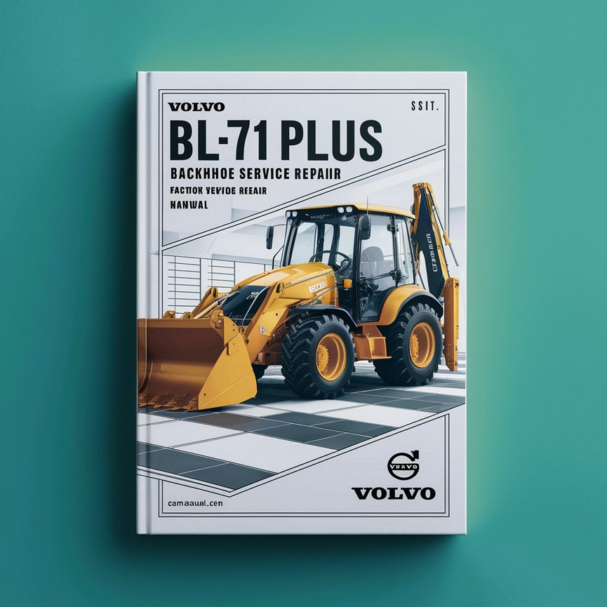 Volvo BL71 PLUS Baggerlader - Werkswartungs- und Reparaturhandbuch im PDF-Format herunterladen