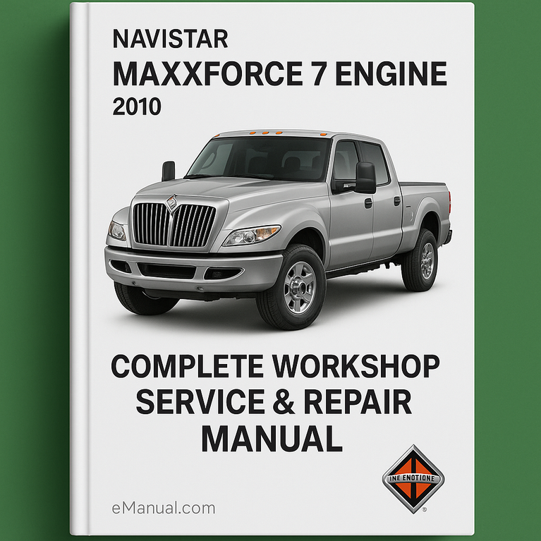 Navistar MaxxForce 7 Engine Complete Workshop Service Repair Manual 2010