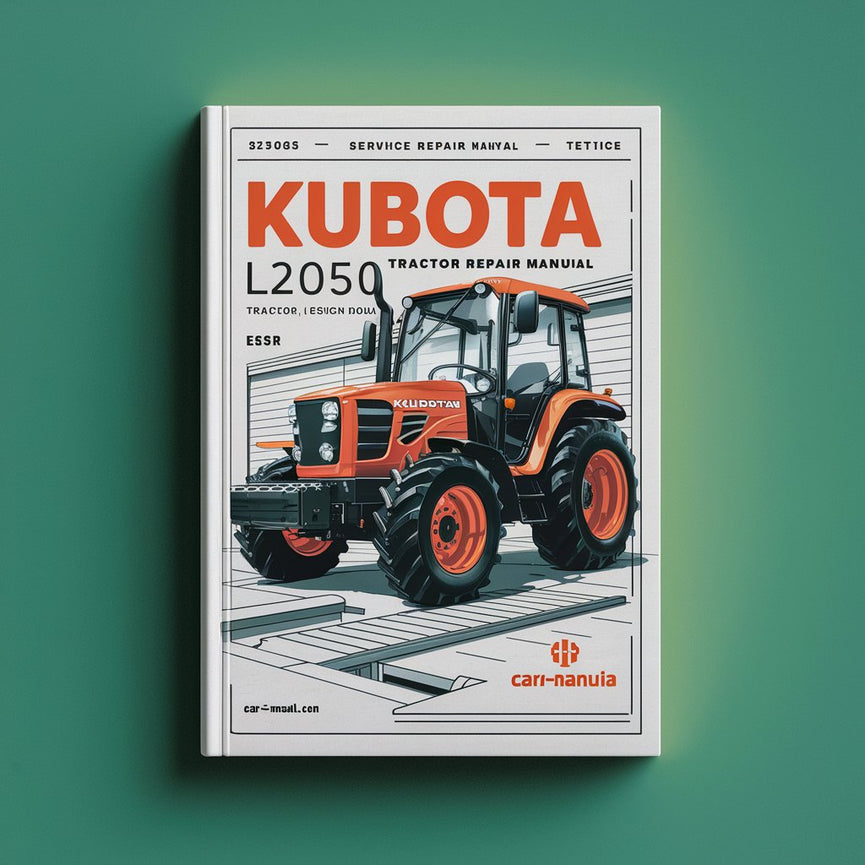 Service- und Reparaturhandbuch für Traktoren Kubota L2050 (PDF-Download)