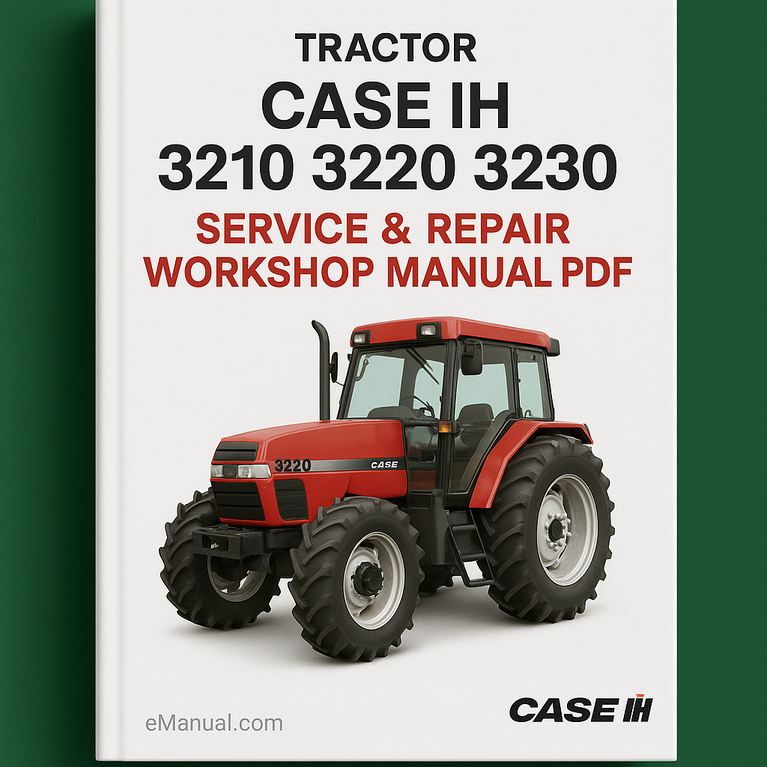 Case IH 3210 3220 3230 Tractor Service Repair Workshop Manual Pdf