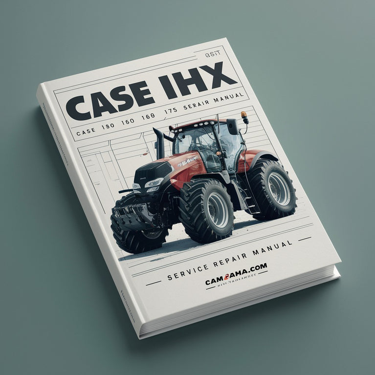 Case IH CVX 140 150 160 175 195 Service Repair Manual.