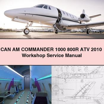 CAN AM CommandER 1000 800R ATV 2010+ Workshop Service Repair Manual PDF Download