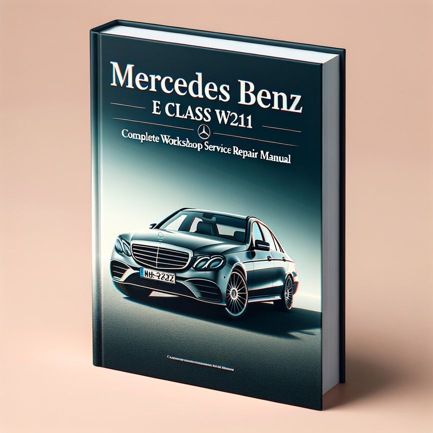 Mercedes Benz Clase E W211 Manual Completo De Reparación Servicio Taller