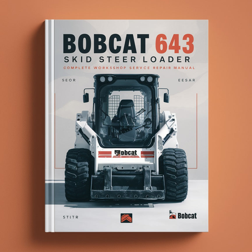 Manual completo de reparación del servicio de taller del minicargador Bobcat 643 Descargar PDF