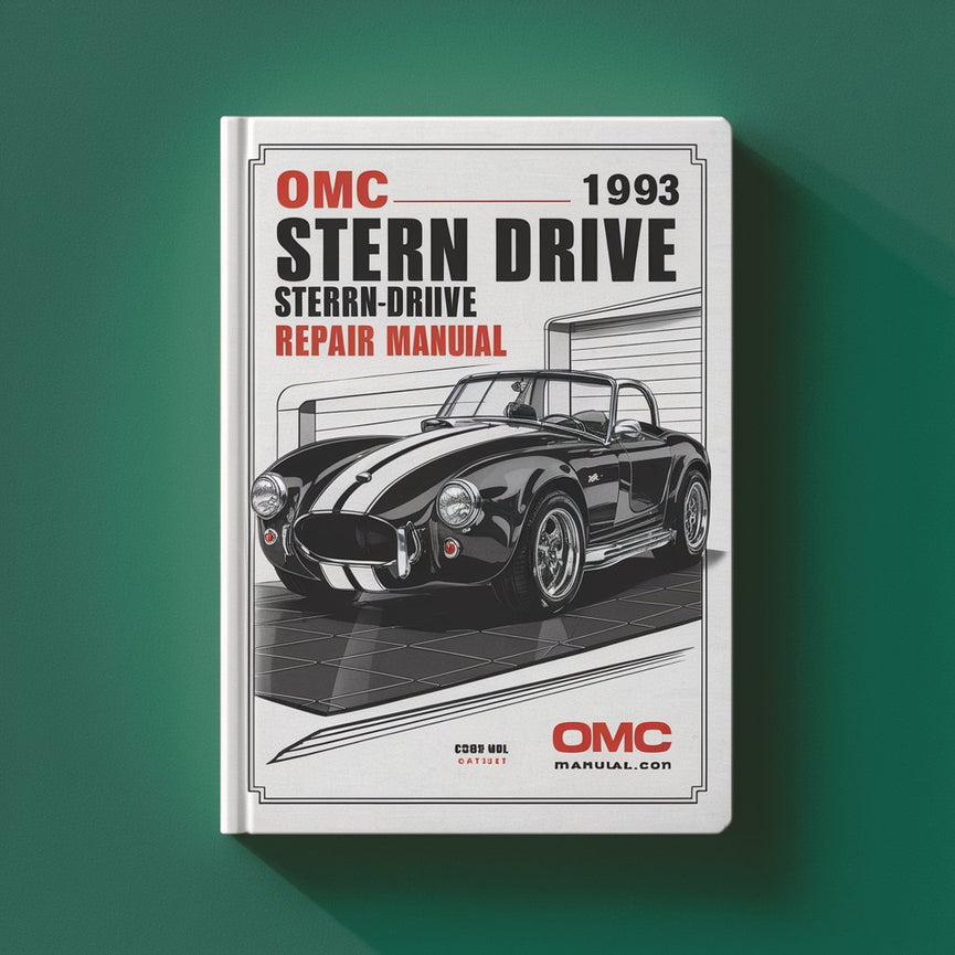 OMC Cobra Stern Drive Sterndrive 1986-1993 Service Repair Manual-Improved-PDF