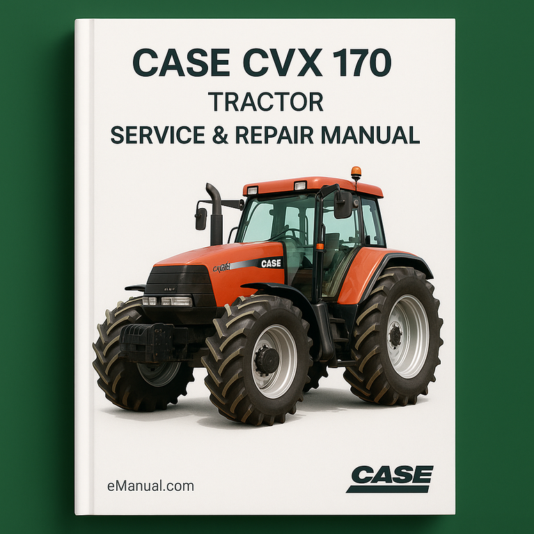 CASE CVX 170 Tractor Service Repair Manual