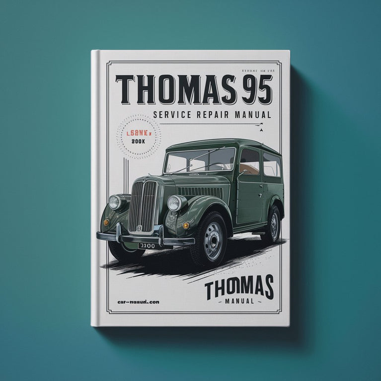 Thomas 95 Service Repair Manual PDF Download