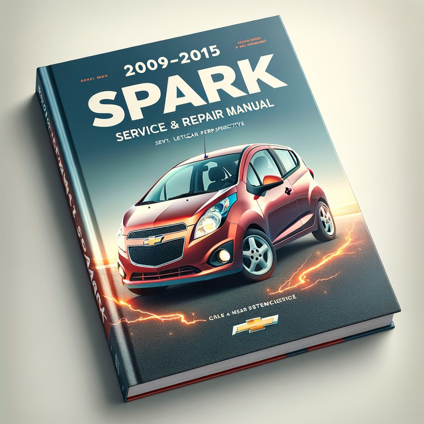 Manual de servicio y reparación de Chevrolet Spark 2009-2015