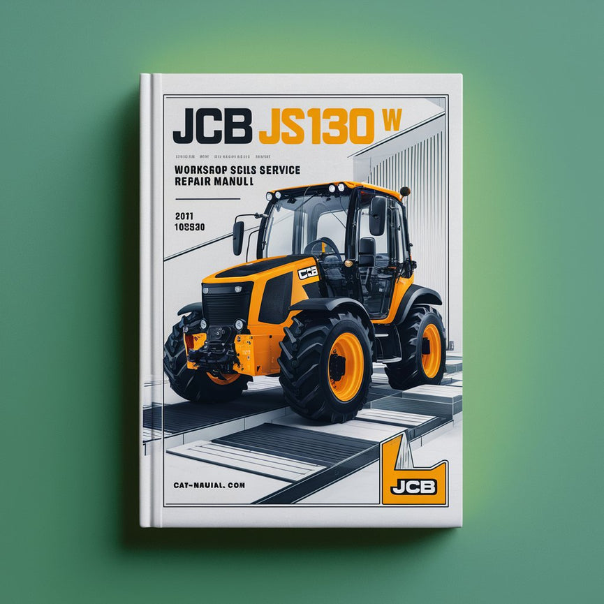 JCB JS 130 W Tier 3 1060300 Onwards Workshop Service Repair Manual PDF Download