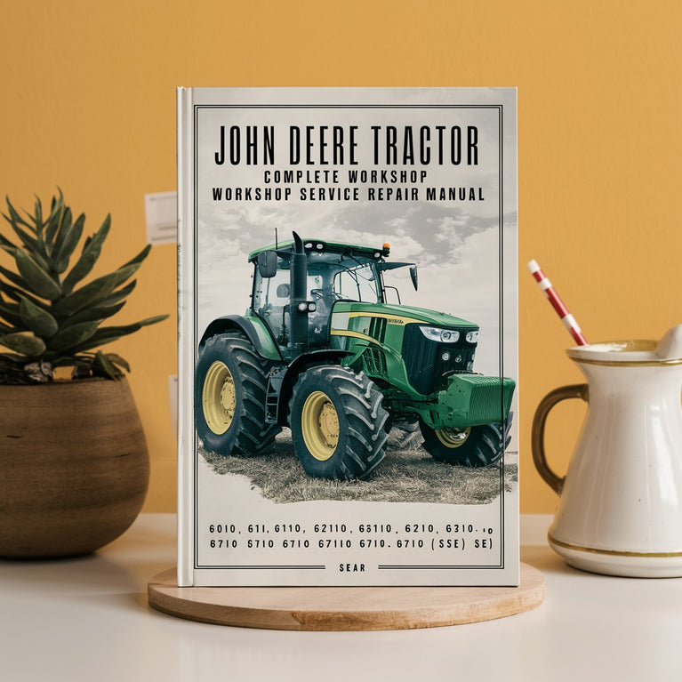 John Deere 6010 6110 6210 6310 6410 6510 6610 6810 6910 (S SE) Tractor Complete Workshop Service Repair Manual