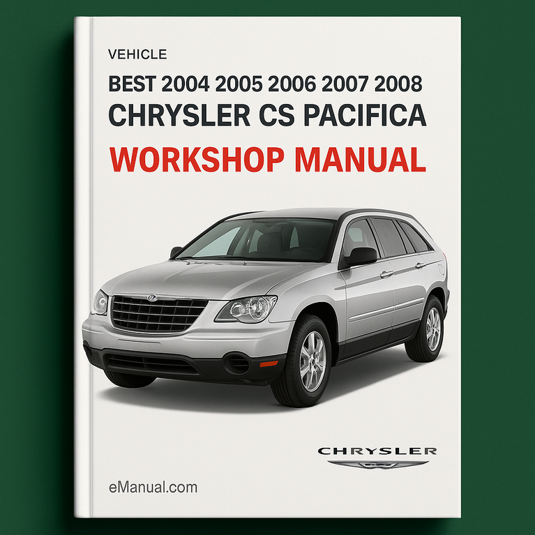 Best 2004 2005 2006 2007 2008 CHRYSLER CS PACIFICA - Komplettes Service-/Reparatur-/Werkstatthandbuch - PDF-Download (04 05 06 07 08) 2000 SEITEN