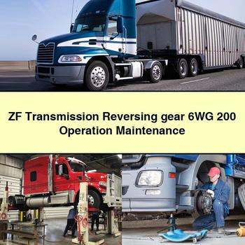 ZF Transmission Reversing gear 6WG 200 Operation Maintenance