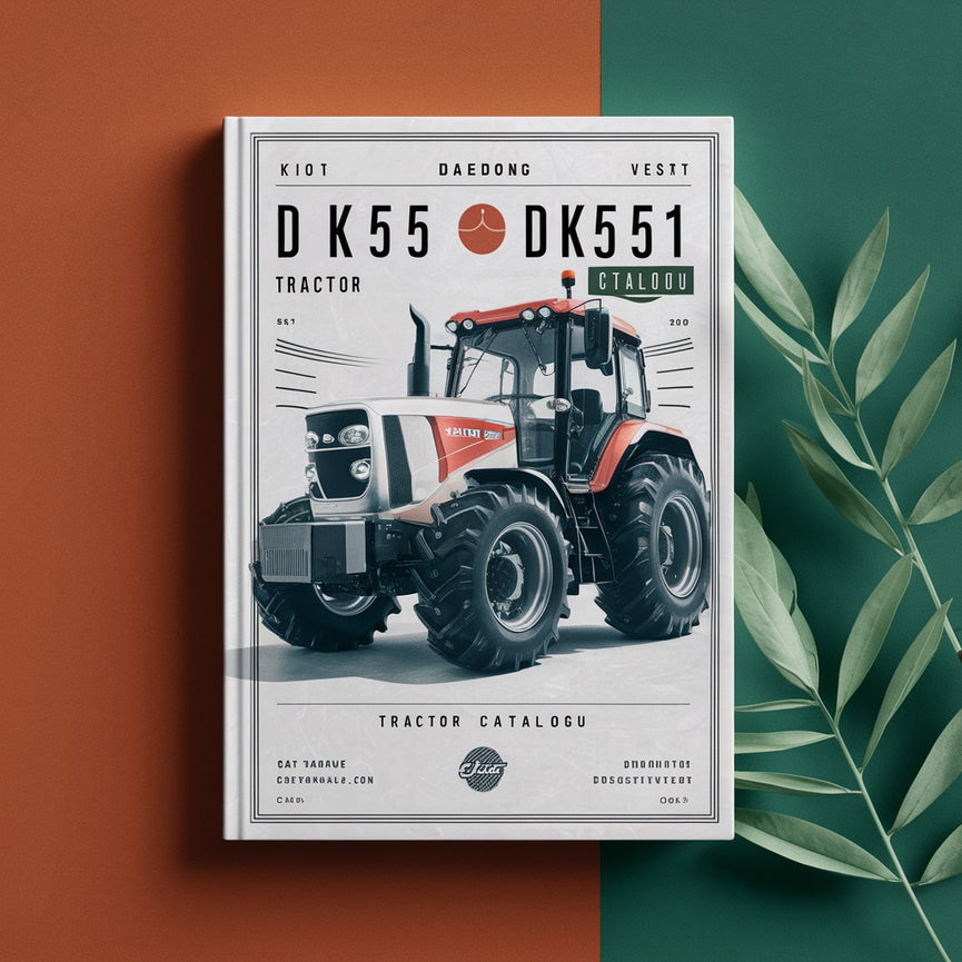 Kioti Daedong Dk55 Dk55c Dk551 Dk551c Tractor Parts Catalogu