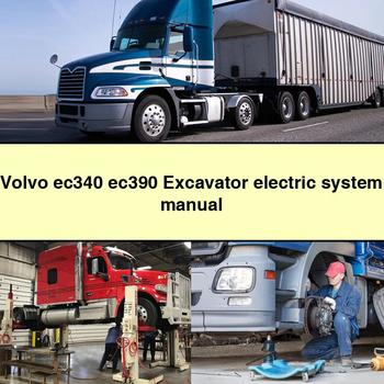 Volvo ec340 ec390 Excavator electric system Manual