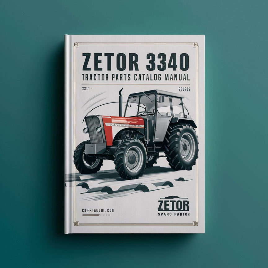 Zetor 3340 Traktor Ersatzteilkatalog Handbuch PDF Download