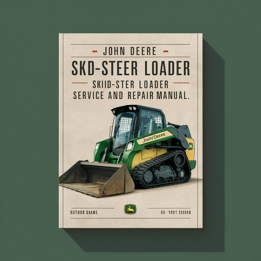 JOHN DEERE 280 SKID-Steer Loader Service And Repair Manual