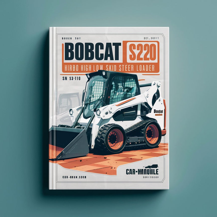 Bobcat S220 Turbo High FLOW Skid Steer Loader SN 523211001