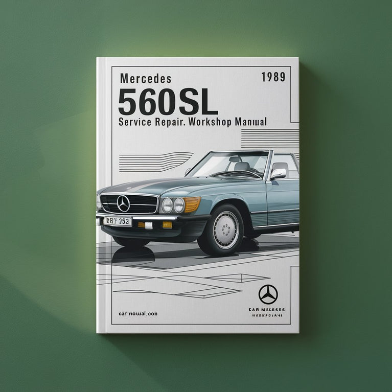 Mercedes 560SL 1986-1989 Service Repair Workshop Manual