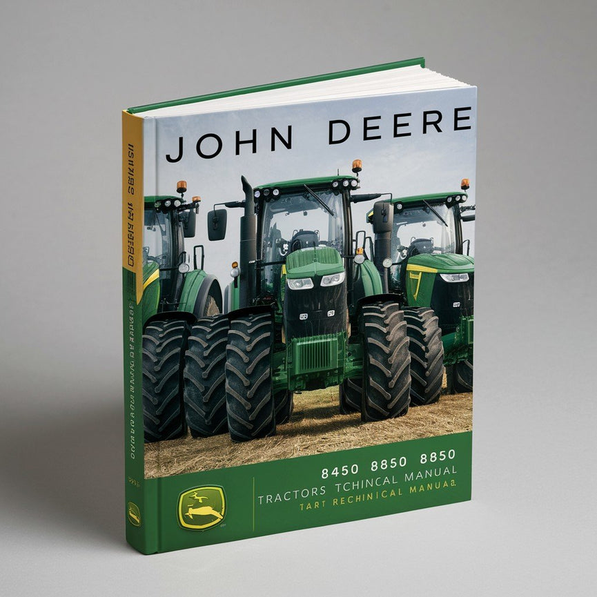 Technisches Handbuch für John Deere-Traktoren 8450, 8650, 8850, PDF-Download