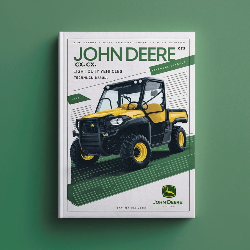 John Deere CS CX Gator Leichte Nutzfahrzeuge Technisches Handbuch PDF-Download