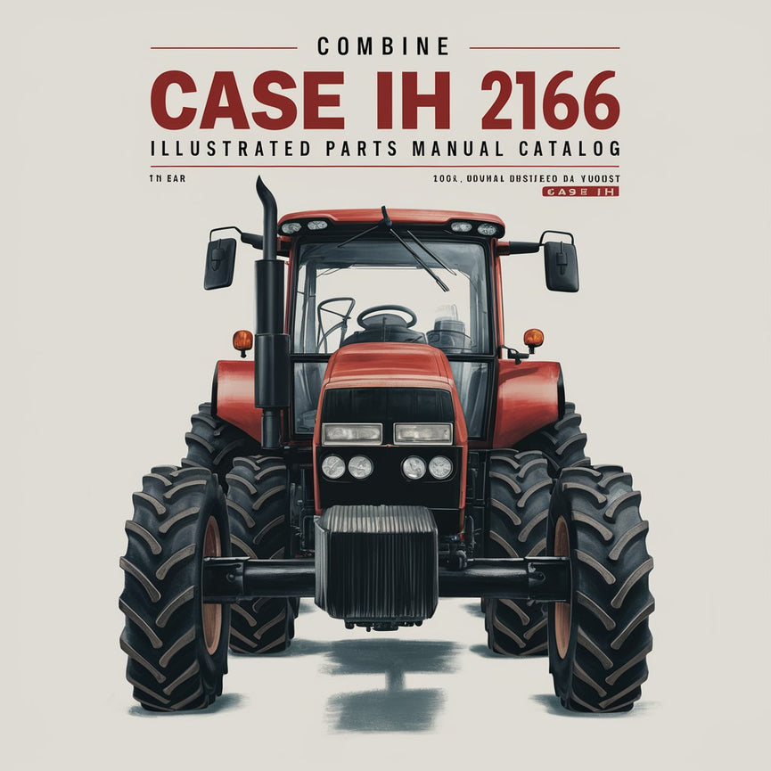 Combine Case Ih 2166 Illustrated Parts Manual Catalog