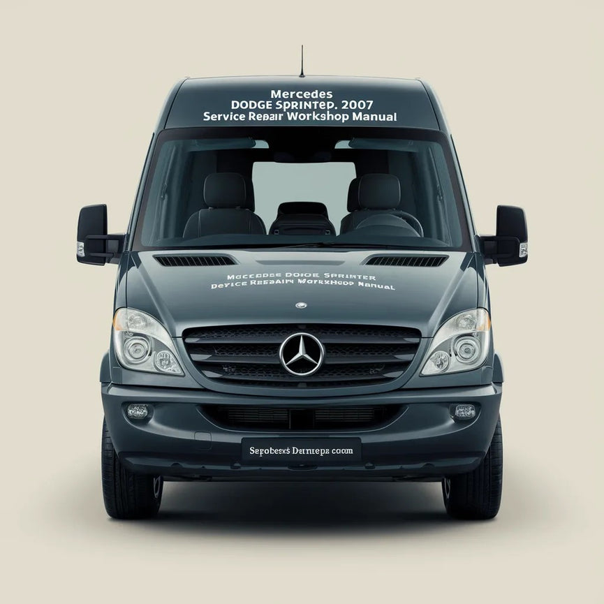 Mercedes Dodge Sprinter 2007 Manual Taller Reparación Servicio Descargar PDF