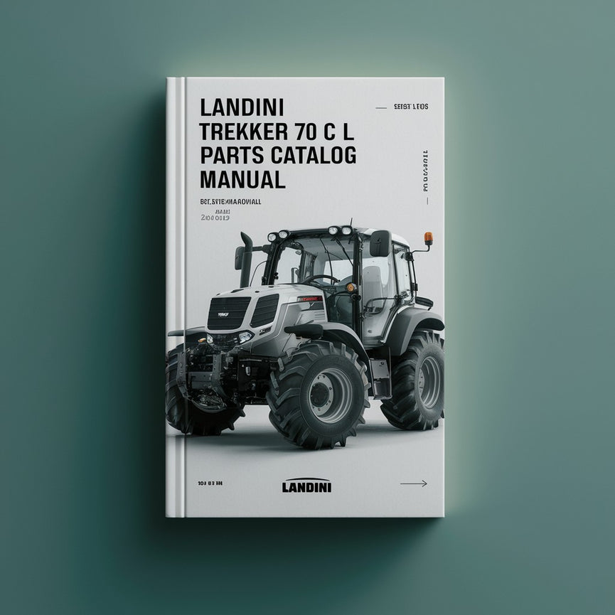 Landini Trekker 70 C F L Parts Catalog Manual