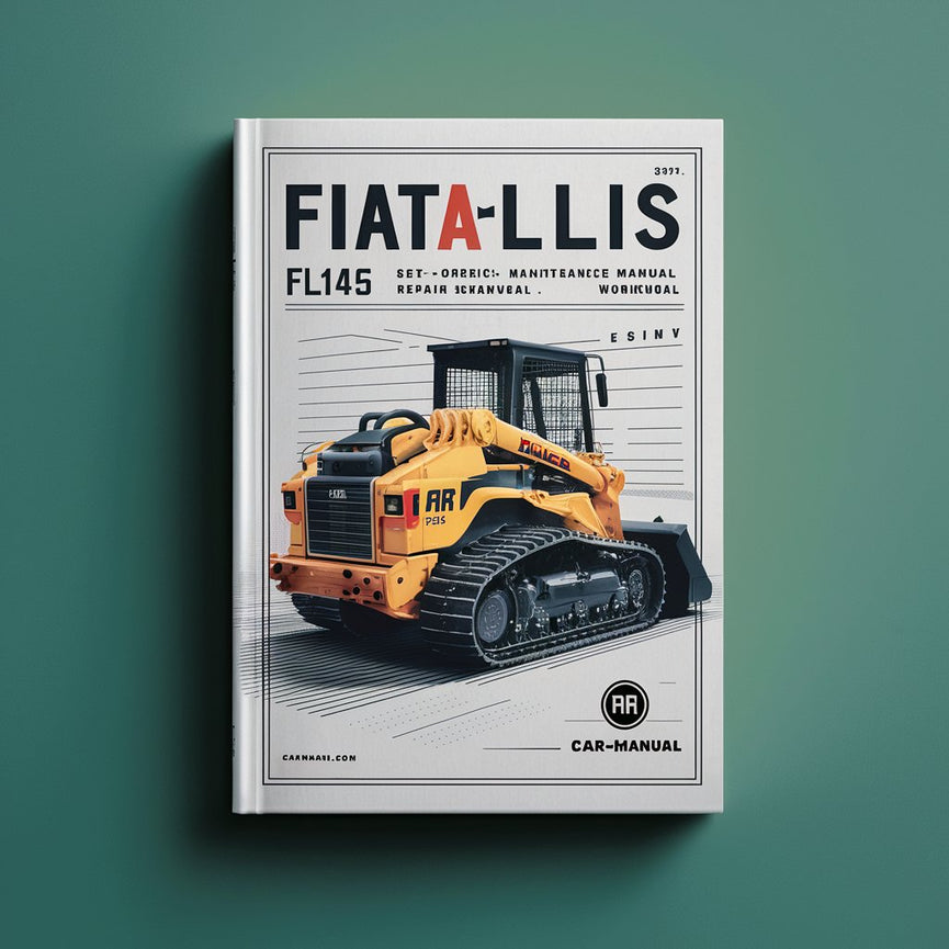 Juego de manuales de cargador de orugas FiatAllis FL145 - Manual de operación, mantenimiento y manual de taller de servicio de reparación Descargar PDF