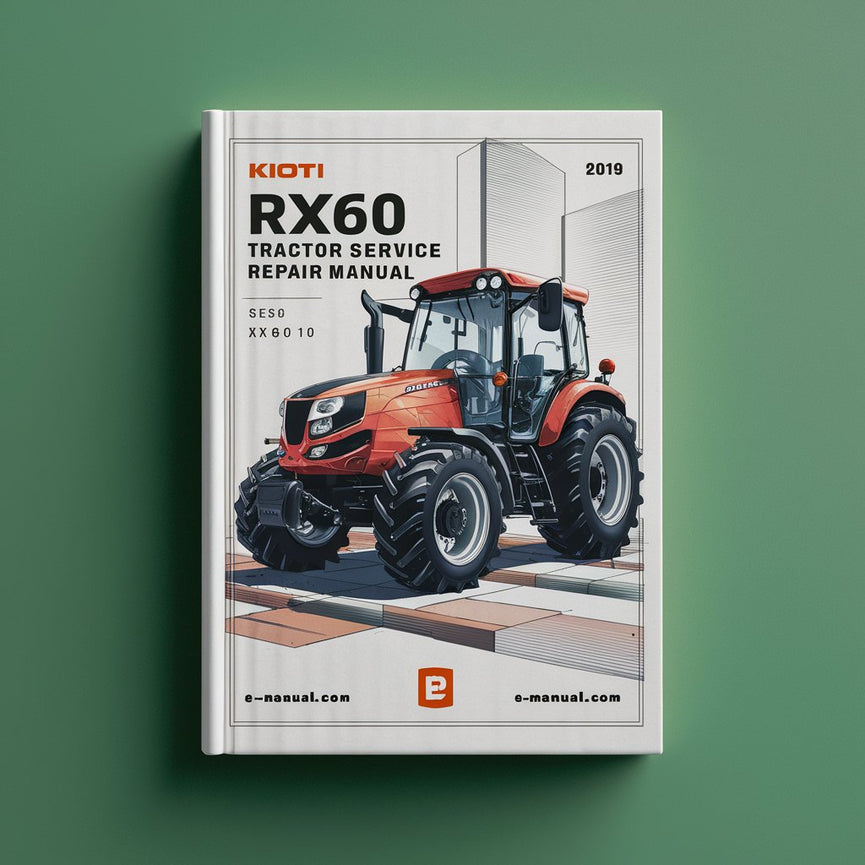 KIOTI DAEDONG RX60 RX6010 Tractor Service Repair Manual