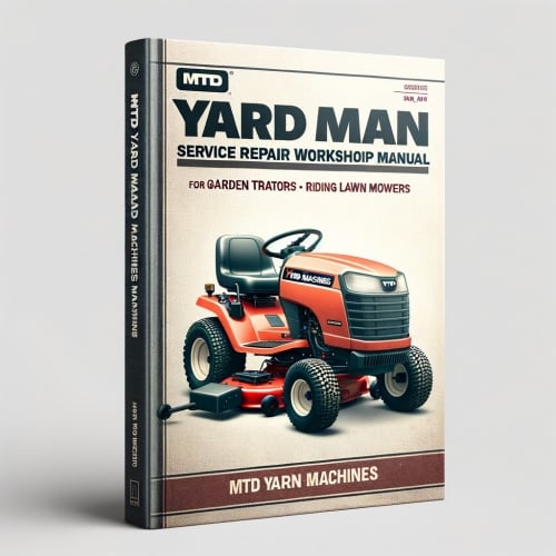 MTD Yard Machines Yardman Service- und Reparaturhandbuch für Gartentraktoren und Aufsitzrasenmäher