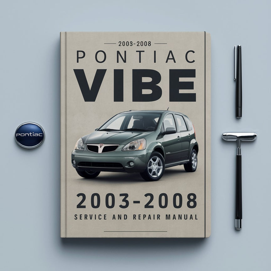 Manual de servicio y reparación Pontiac Vibe 2003-2008