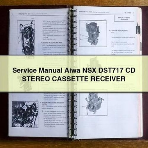 Service Manual Aiwa NSX DST717 CD Stereo CASSETTE Receiver PDF Download