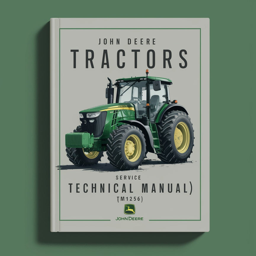 Technisches Wartungshandbuch für John Deere-Traktoren 8450, 8650, 8850 (TM1256)