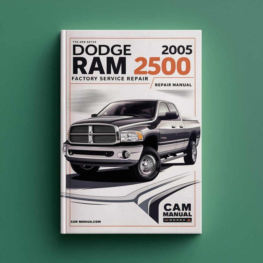 Dodge Ram 2500 Serie 2005 Manual de reparación de servicio de fábrica Descargar PDF