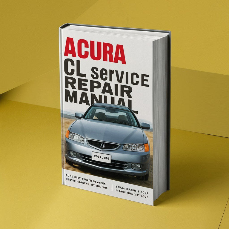 Acura CL Service Repair Manual 2001-2003 PDF Download