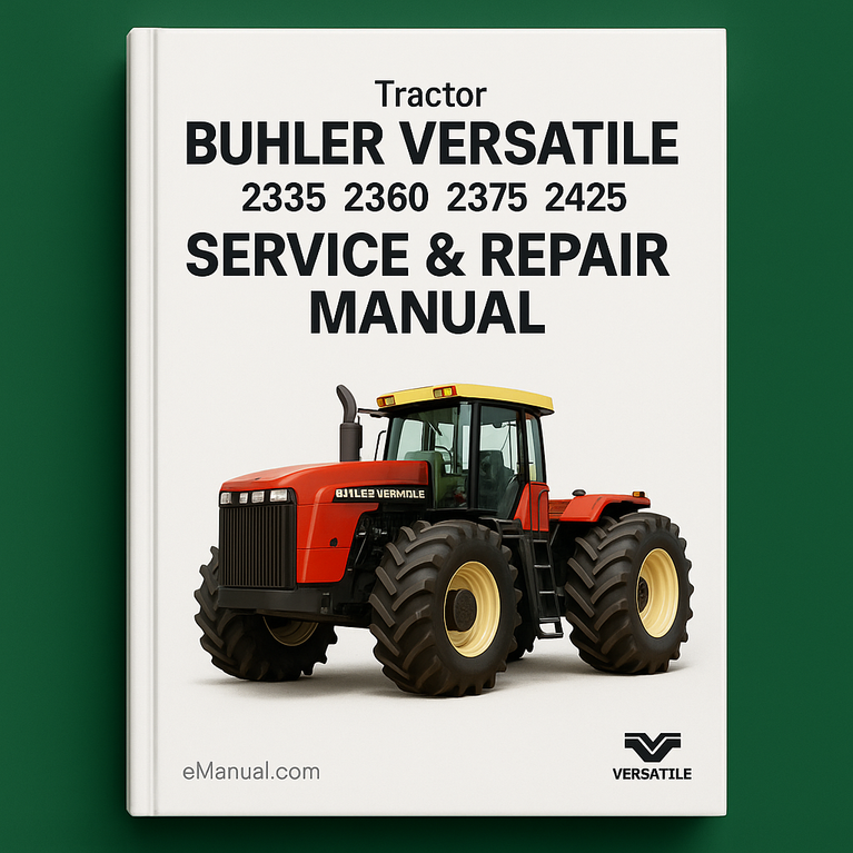 Buhler Versatile 2335 2360 2375 2425 Service Repair Manual