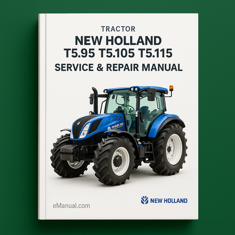 New Holland T5.95 T5.105 T5.115-Service Repair Manual