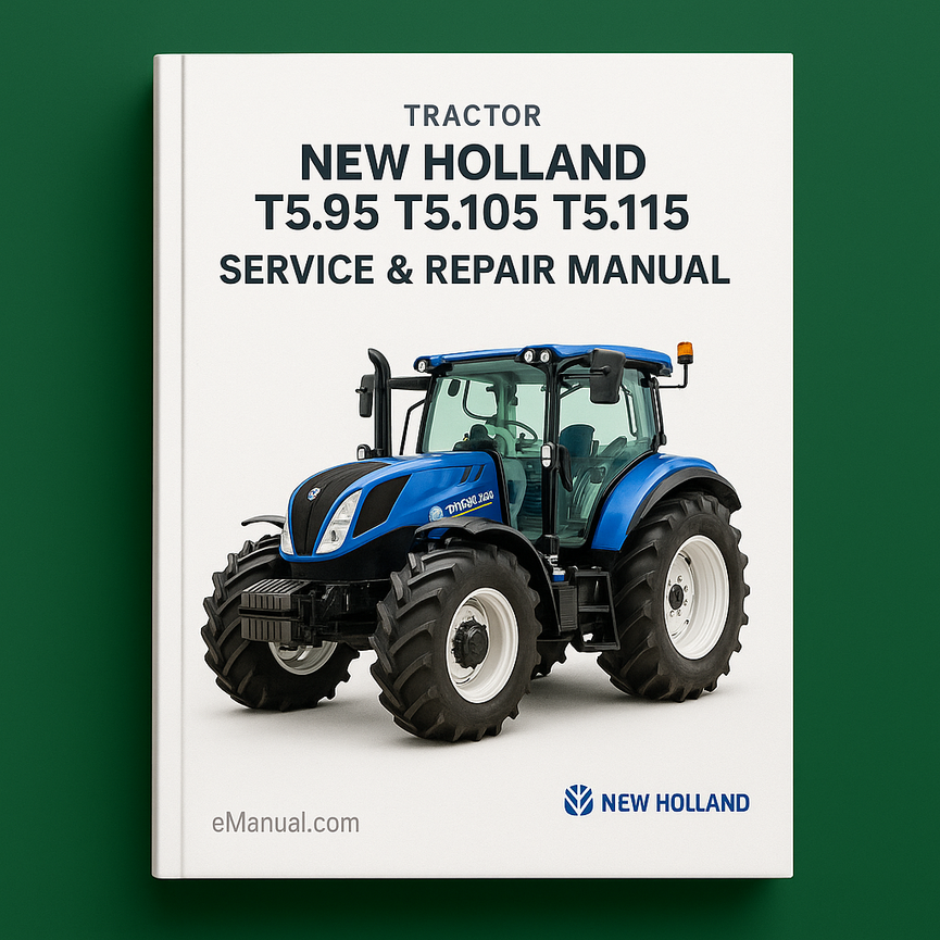New Holland T5.95 T5.105 T5.115-Service Repair Manual