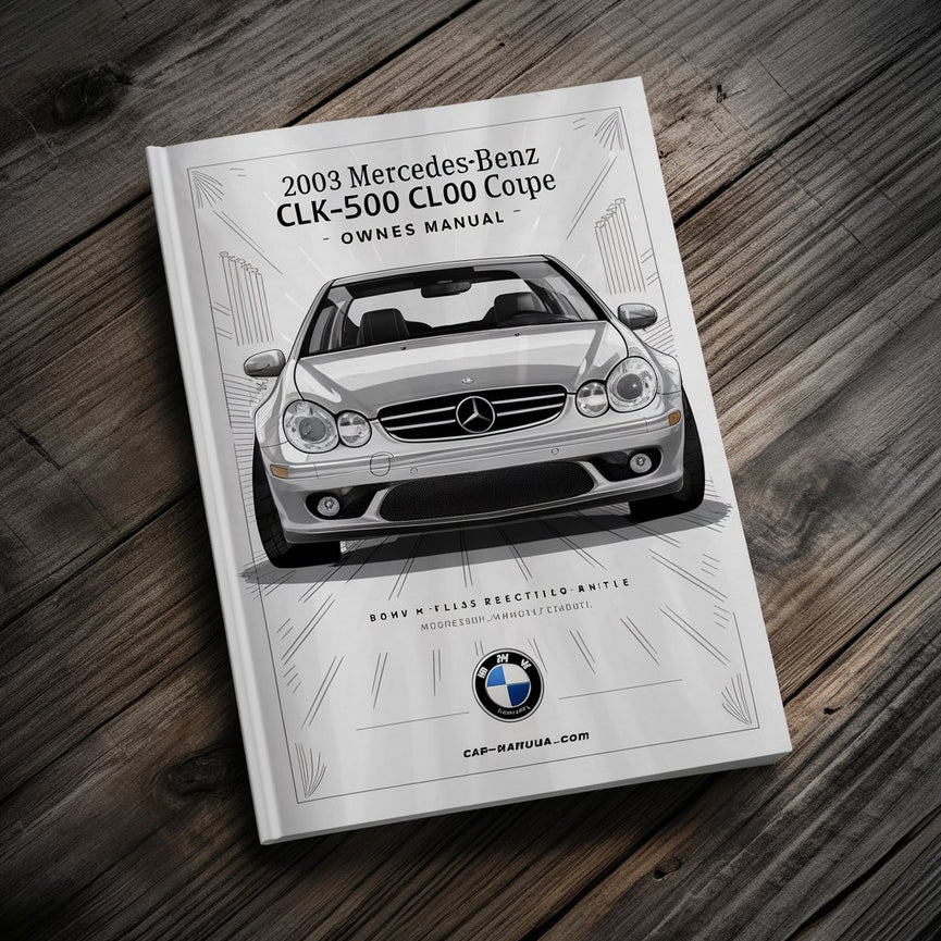 2003 Mercedes-Benz CLK-Klasse CLK500 Coupé Bedienungsanleitung PDF-Download