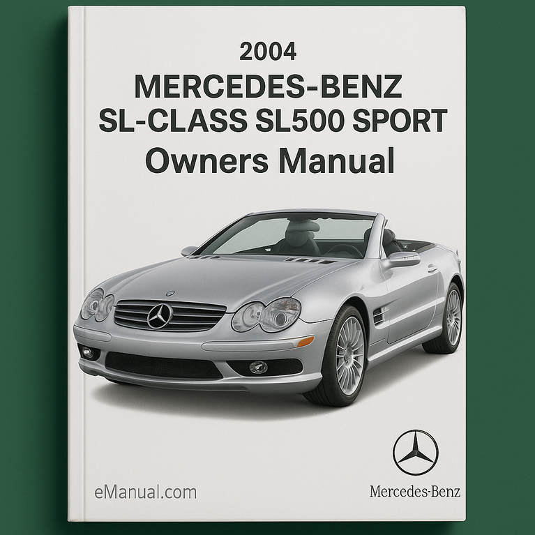2004 Mercedes-Benz SL-Class SL500 Sport Owners Manual