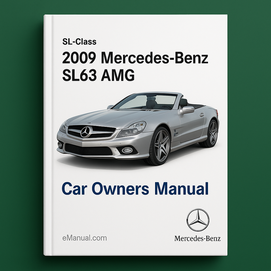 2009 Mercedes-Benz SL-Class SL63 AMG Owners Manual