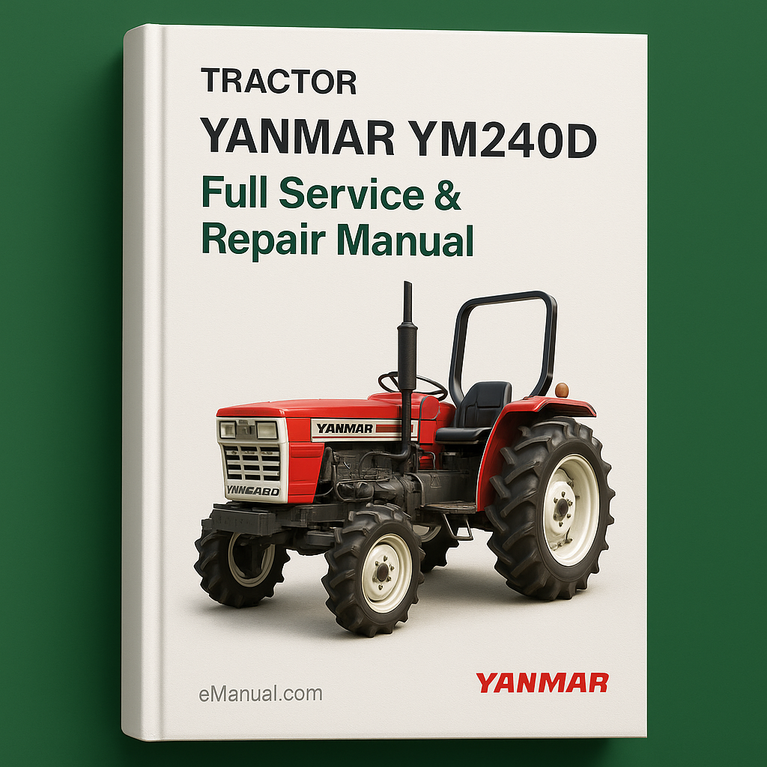 Yanmar YM240D Full Service Repair Manual