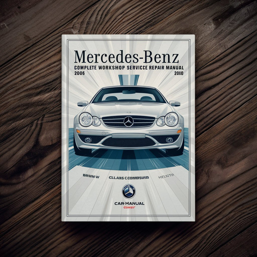 Mercedes Benz CL Class Complete Workshop Service Repair Manual 2000 2001 2002 2003 2004 2005 2006