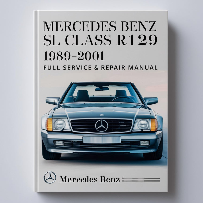 Mercedes Benz SL-Klasse R129 1989-2001 Vollständiges Wartungs- und Reparaturhandbuch als PDF herunterladen