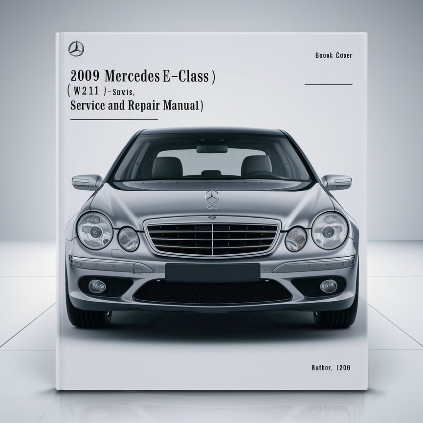 2009 Mercedes E-Class (W211) Service and Repair Manual